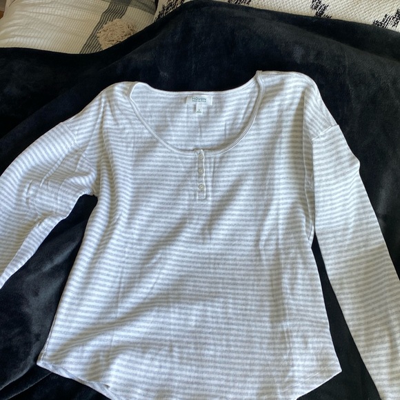 Talbots, Haven well within scoopneck Henley - Picture 1 of 4